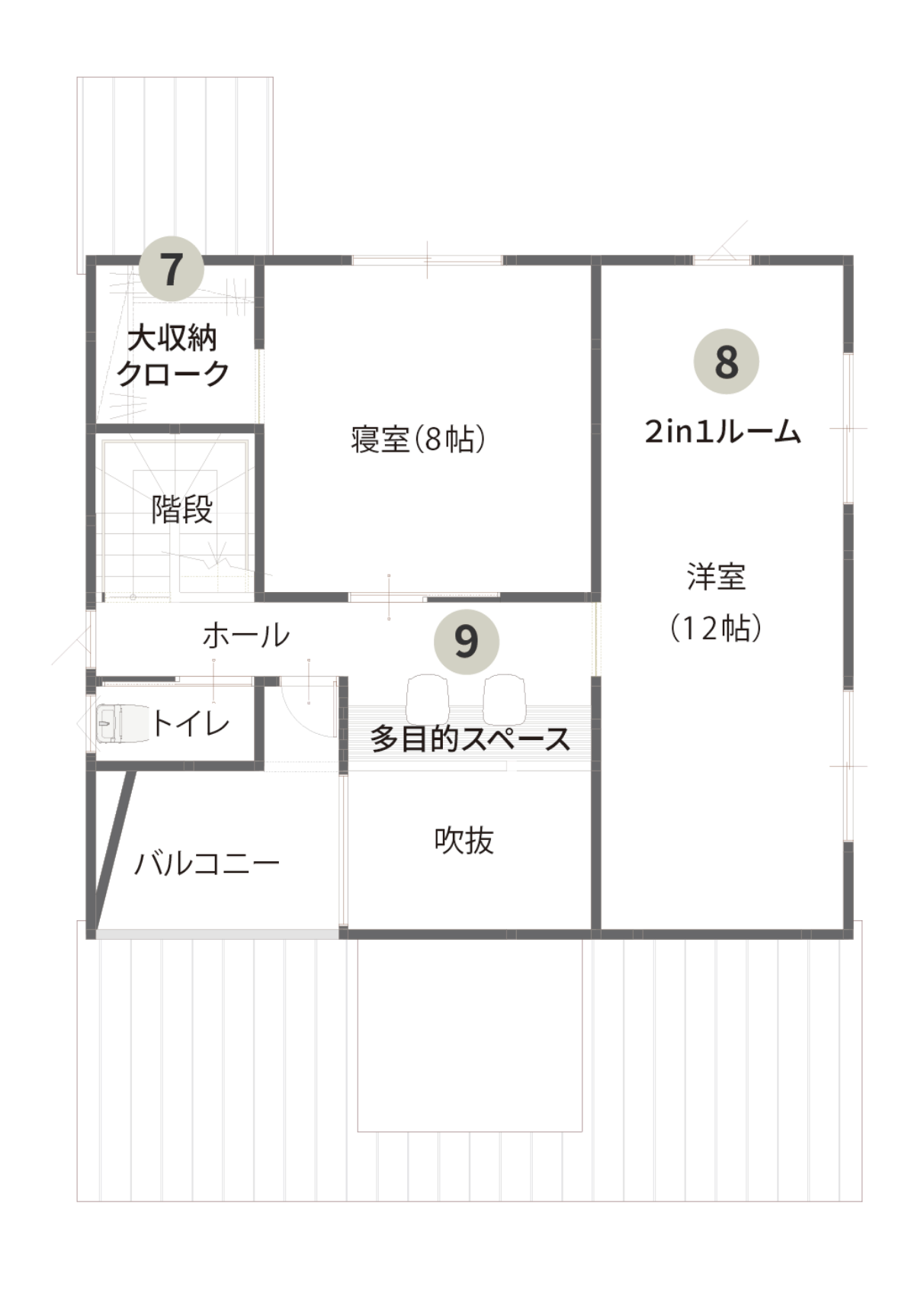 間取り 2階