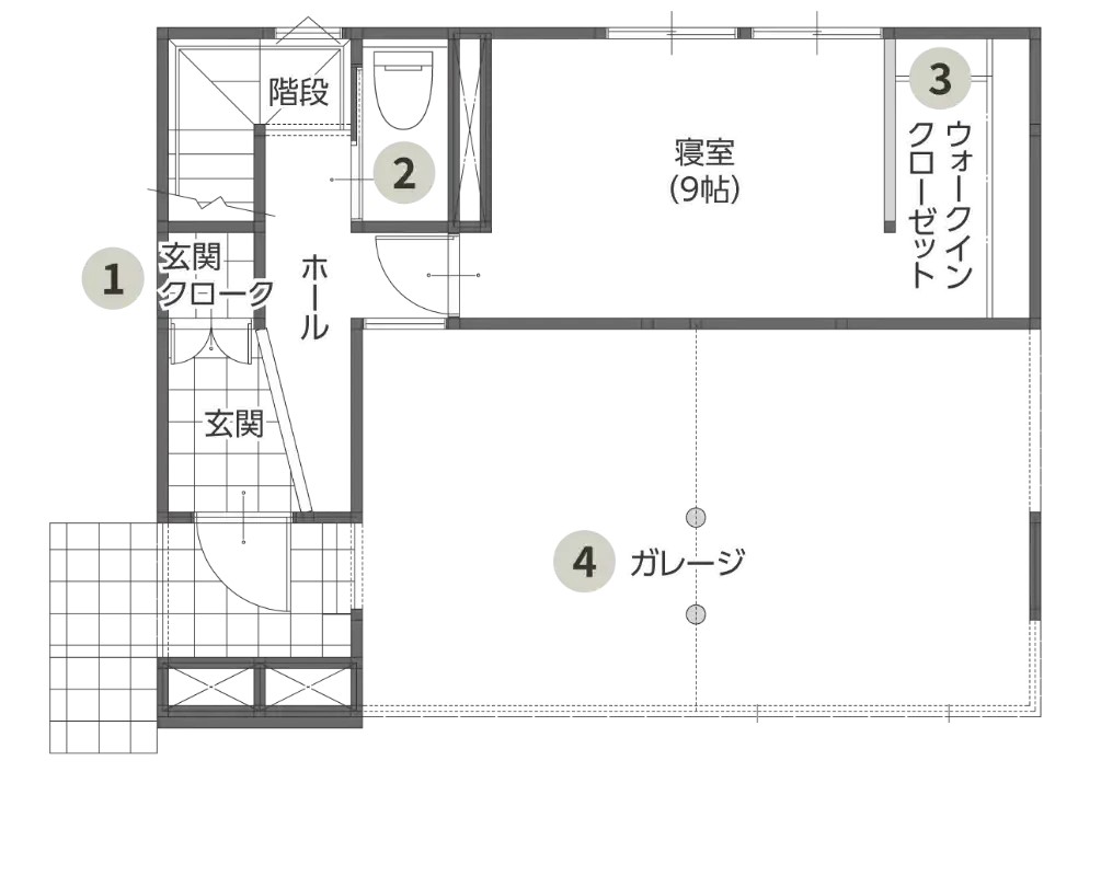 間取り 1階