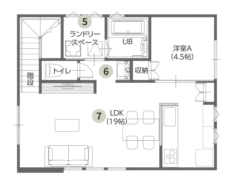 間取り 2階