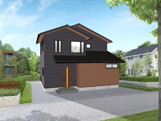 ＊田村様邸外観パース